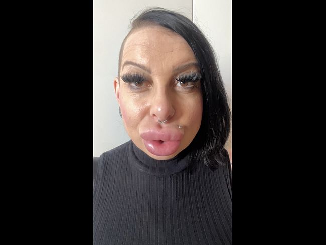 Talking about my plump lips