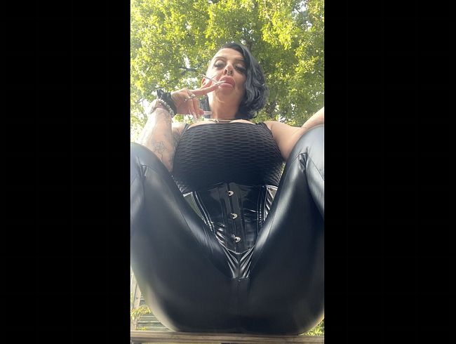 Nina-Vegas's Porno Video: Hot Smoking Clip (Outdoor)